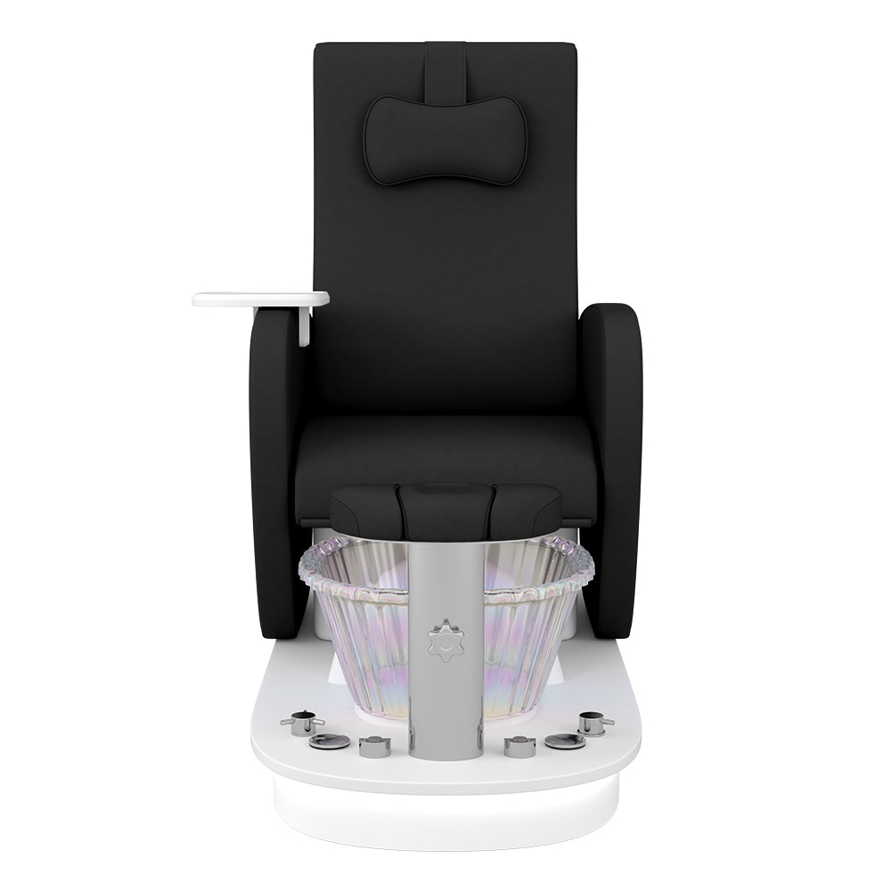 Relaxion II Black Pedicure Chair