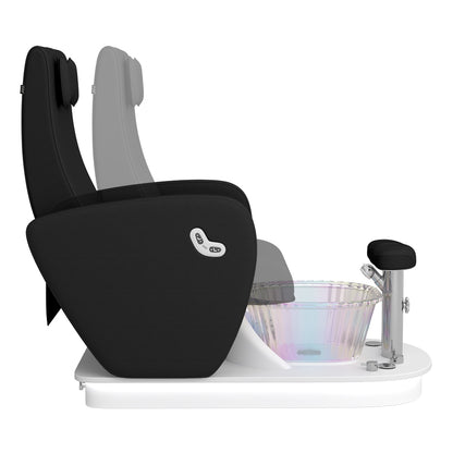 Relaxion II Black Pedicure Chair