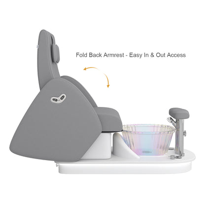 Relaxion II gray Pedicure Chairs for sale