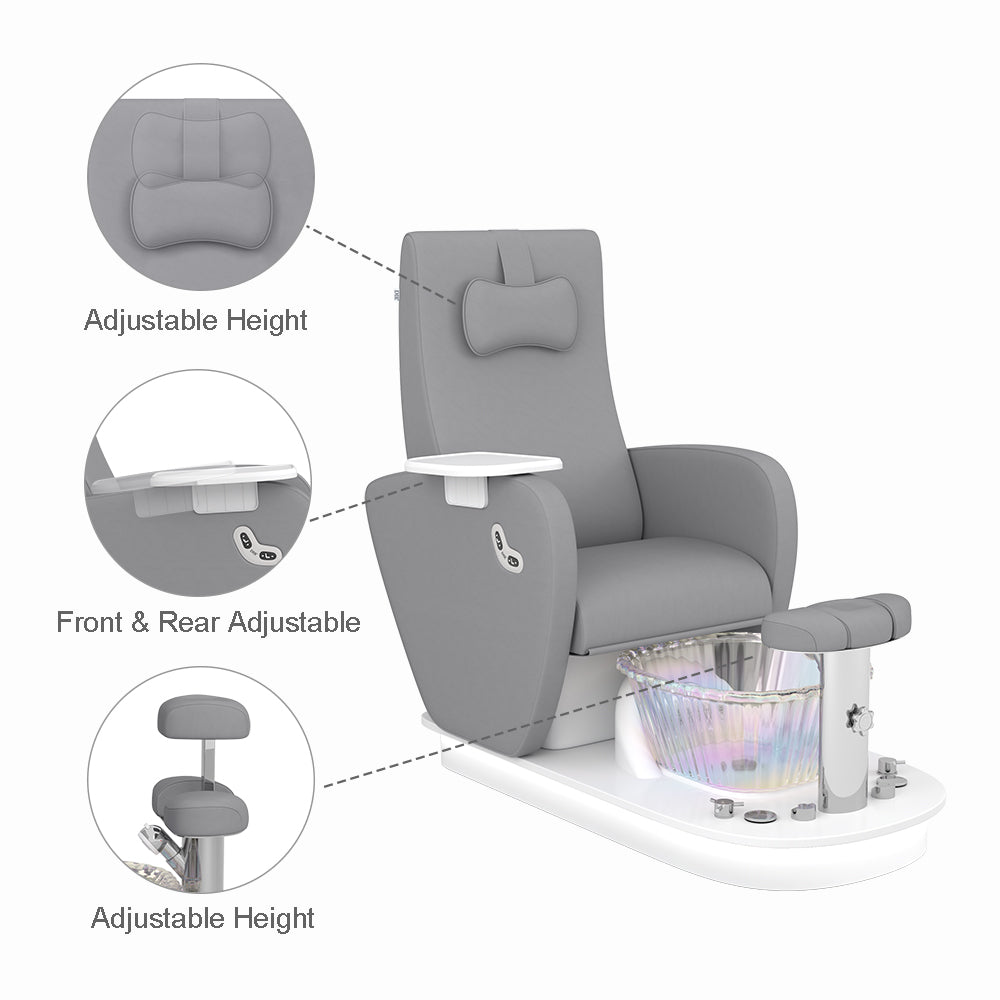 Relaxion II gray Pedicure Chairs for sale
