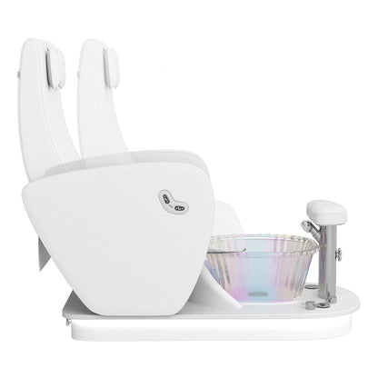 Relaxion II white salon Pedicure Chair