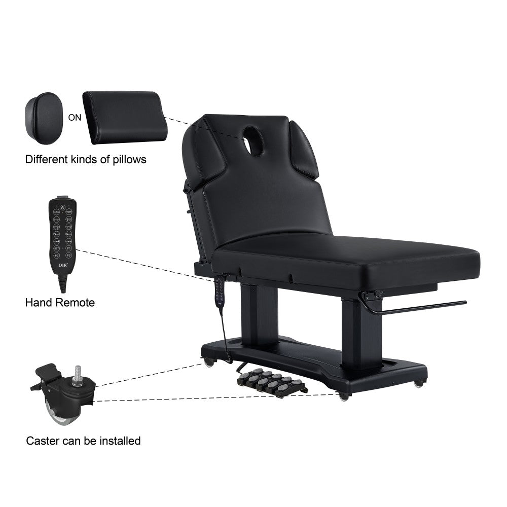 Tranquility electric medical spa treatment table        