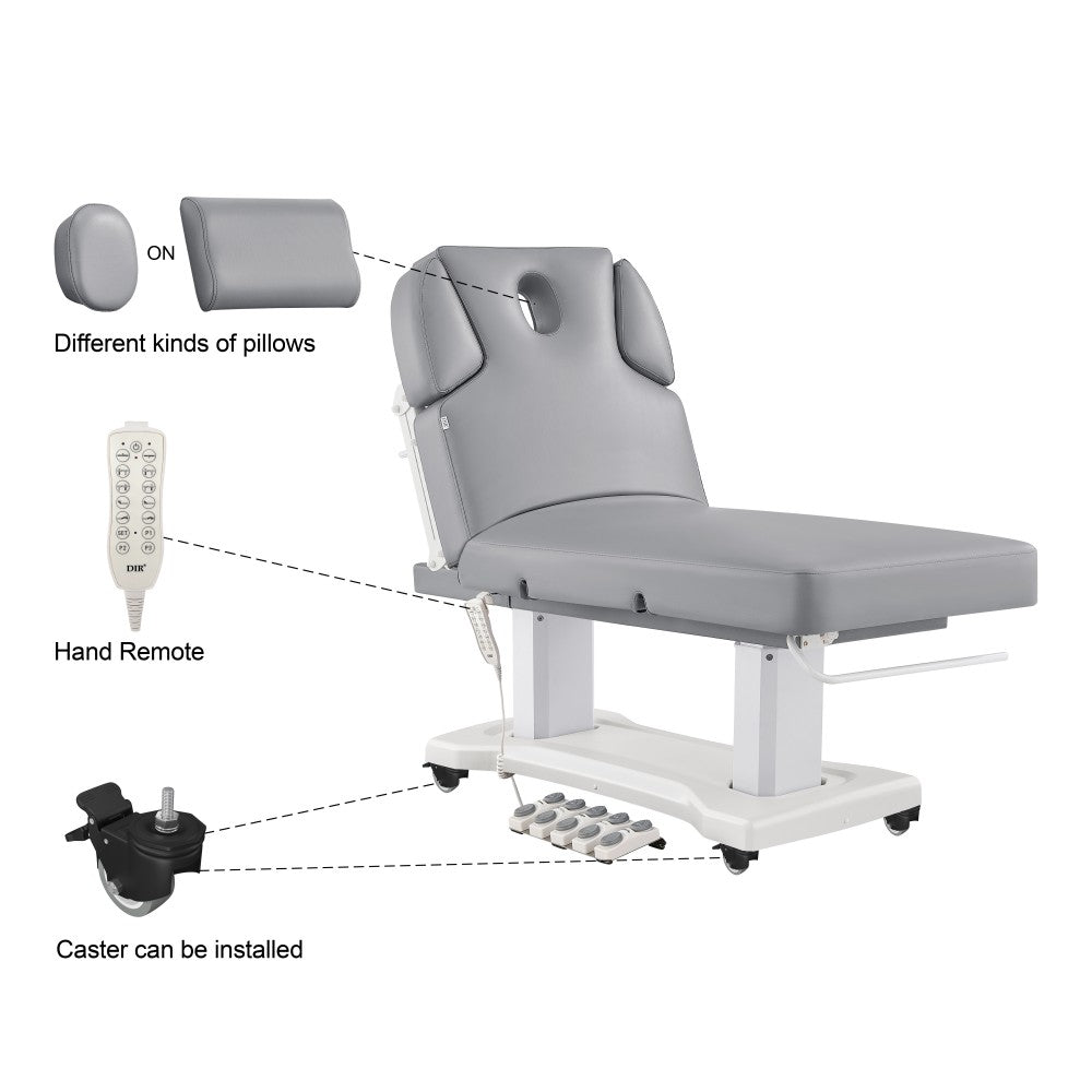 Tranquility gray physica therapy bed