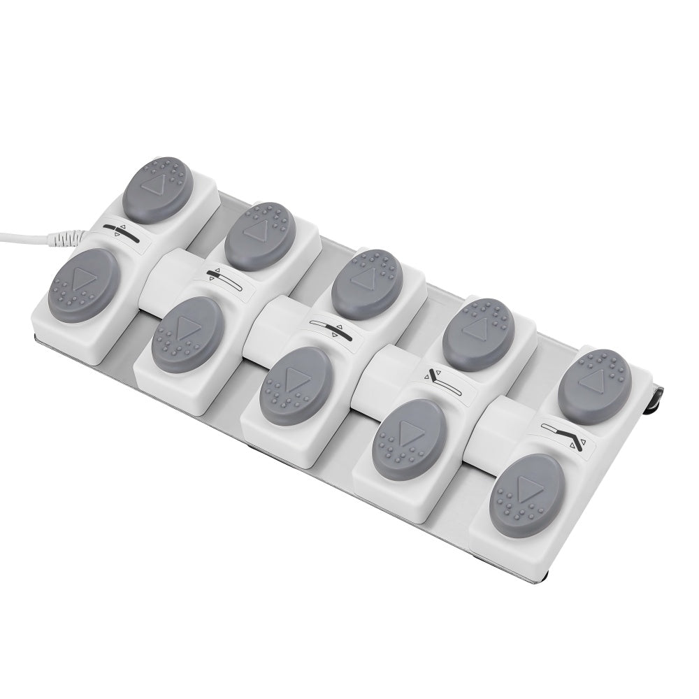 Tranquility gray physica therapy bed
