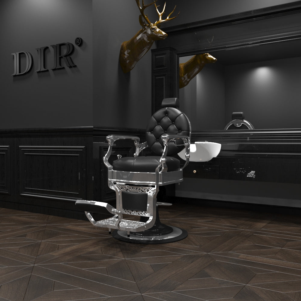Barber Chair, Reclining Barber Chair