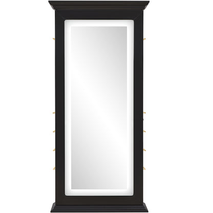 Adonis Gold Salon Mirror with Cabinet