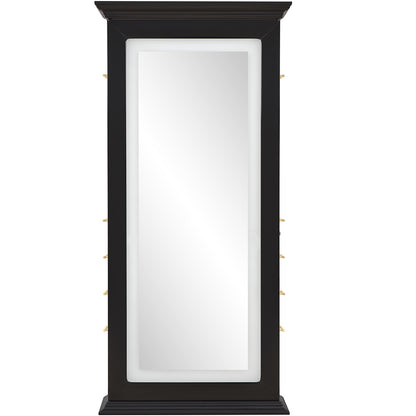 Adonis Gold Salon Mirror with Cabinet
