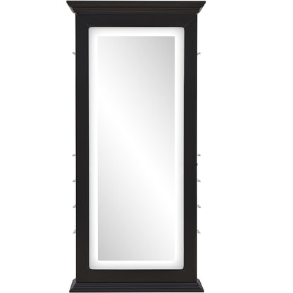 Adonis Salon Mirror with Cabinet