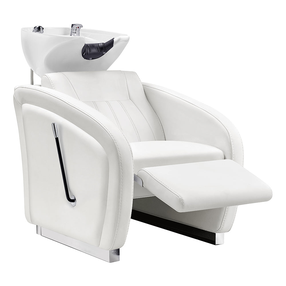 Anode Shampoo Chair with Adjustable Footrest