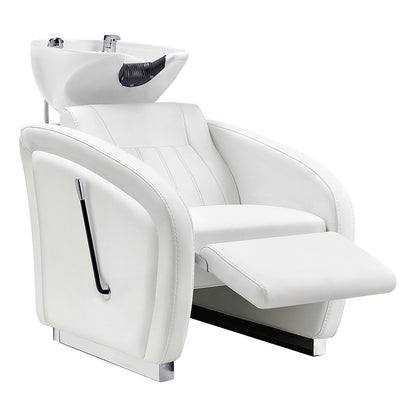 Anode Shampoo Chair with Adjustable Footrest