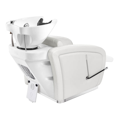 Anode Shampoo Chair with Adjustable Footrest