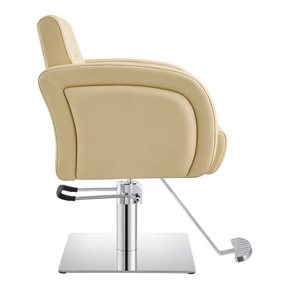 Anodic Gold Beige Salon Chairs