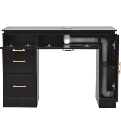 Avalon Manicure Table with Ventilation
