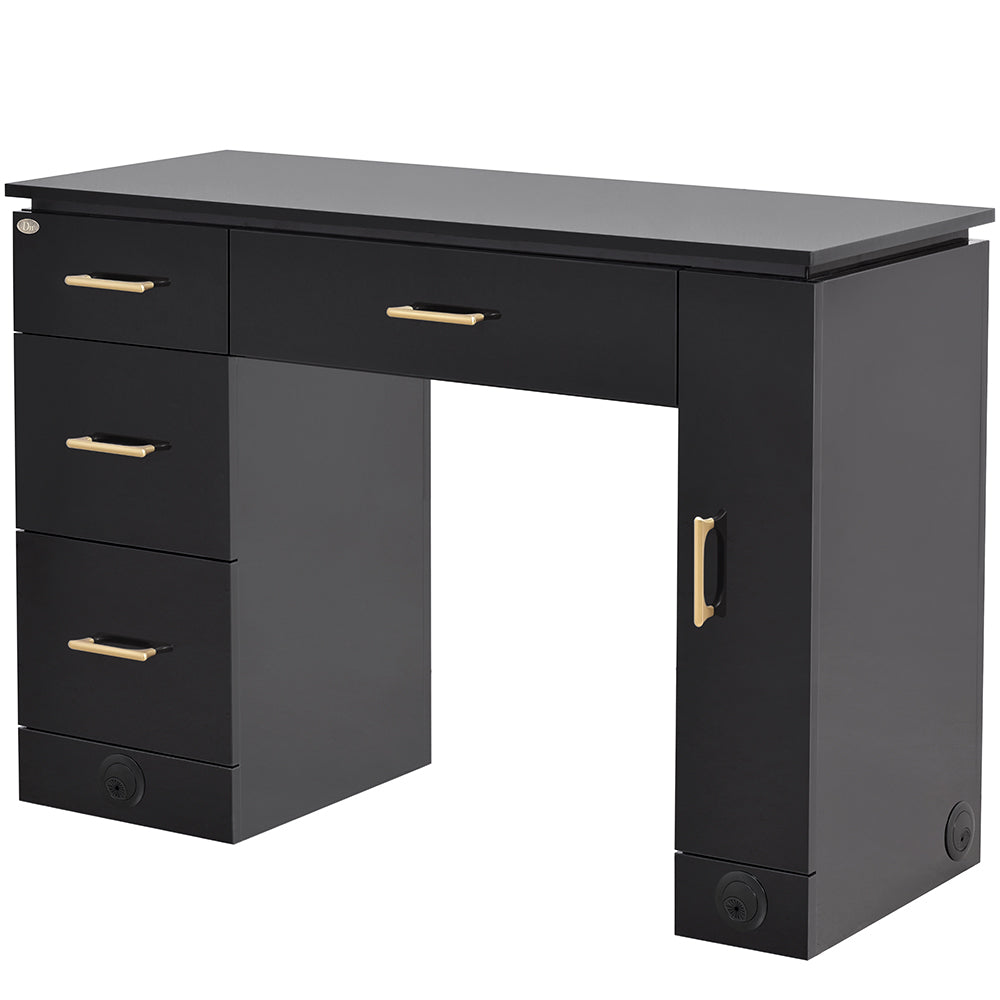 Avalon Gold Manicure Table