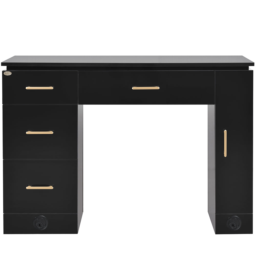 Avalon Gold Manicure Table