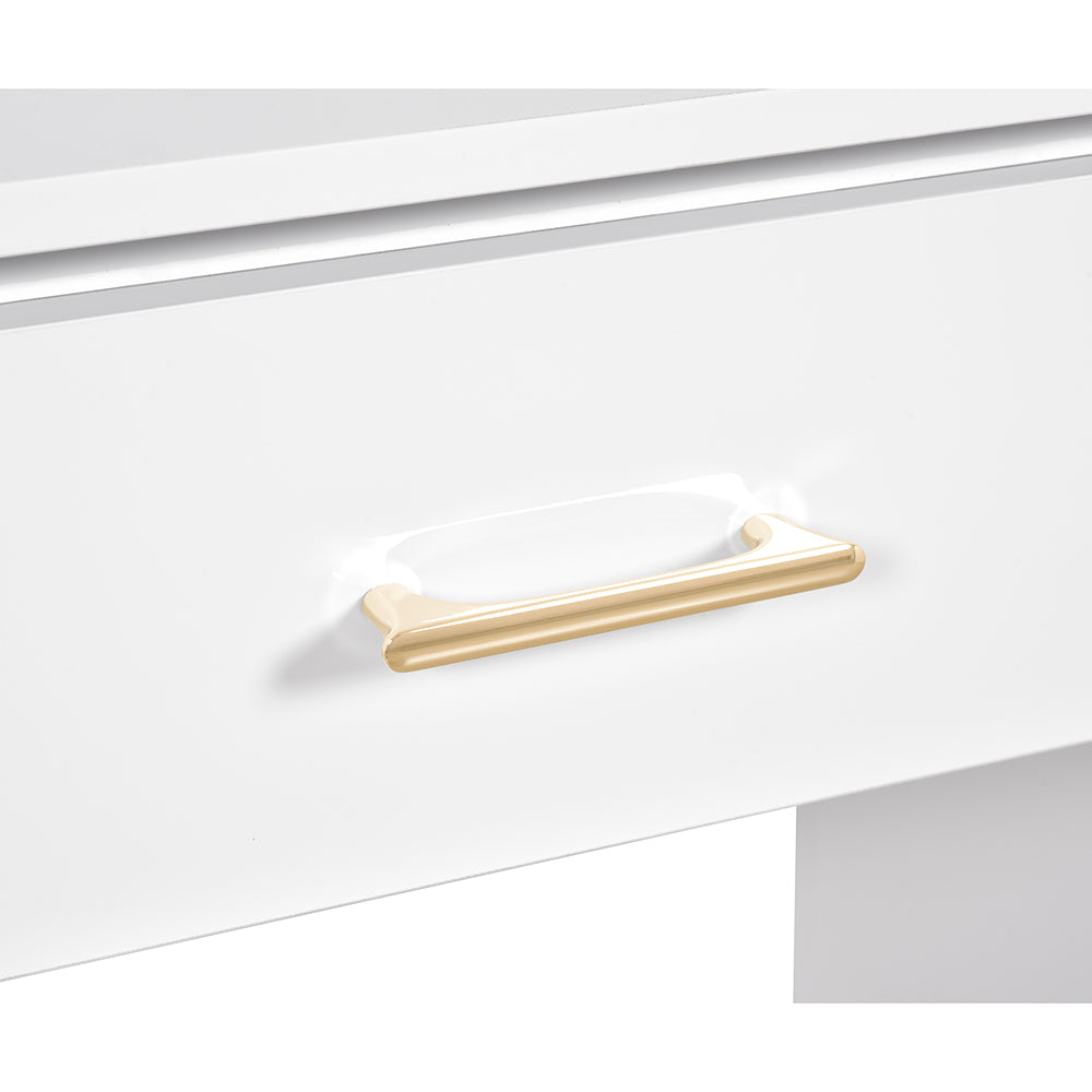 Avalon Gold Nail Table Station 