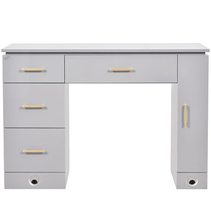 Avalon Gold Salon Manicure Table
