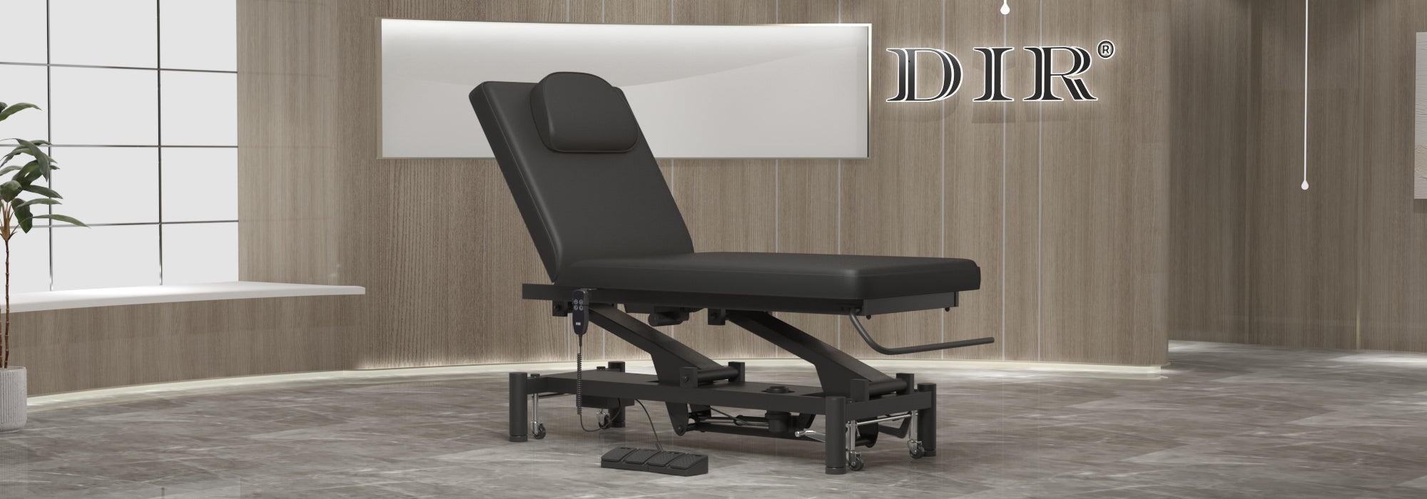 DIR Medical Exam Bed Table