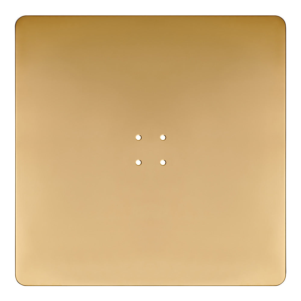 Square Base for Salon Chair - Gold