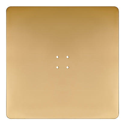 Square Base for Salon Chair - Gold
