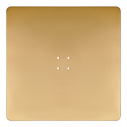 Square Base for Salon Chair - Gold