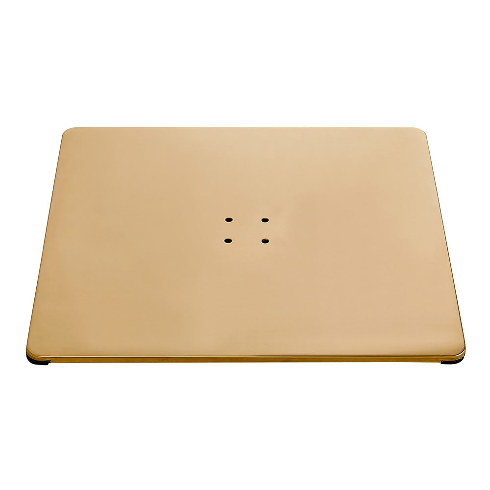 Square Base for Salon Chair - Gold