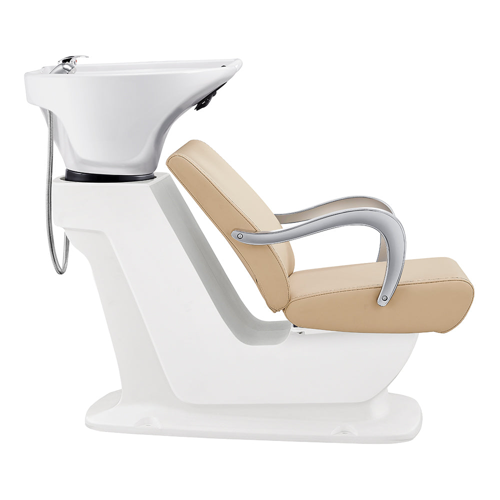 beckman beige salon shampoo chair