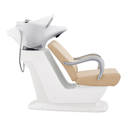 beckman beige salon shampoo chair