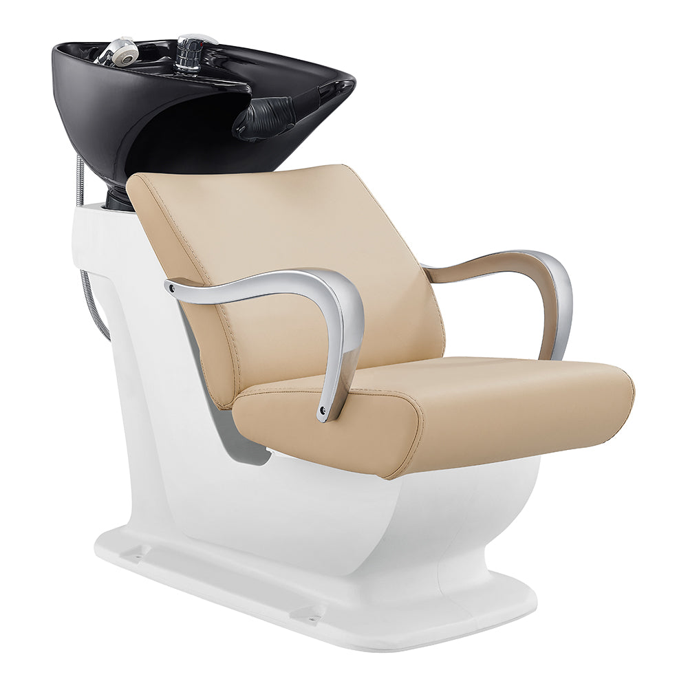 beckman beige salon shampoo chair