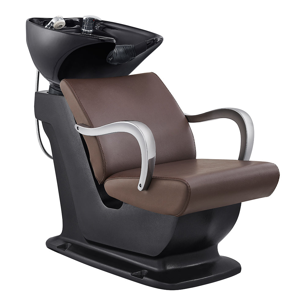 Beckman brown salon shampoo chair