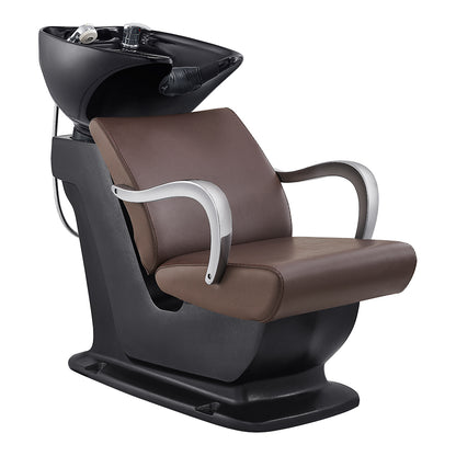 Beckman brown salon shampoo chair