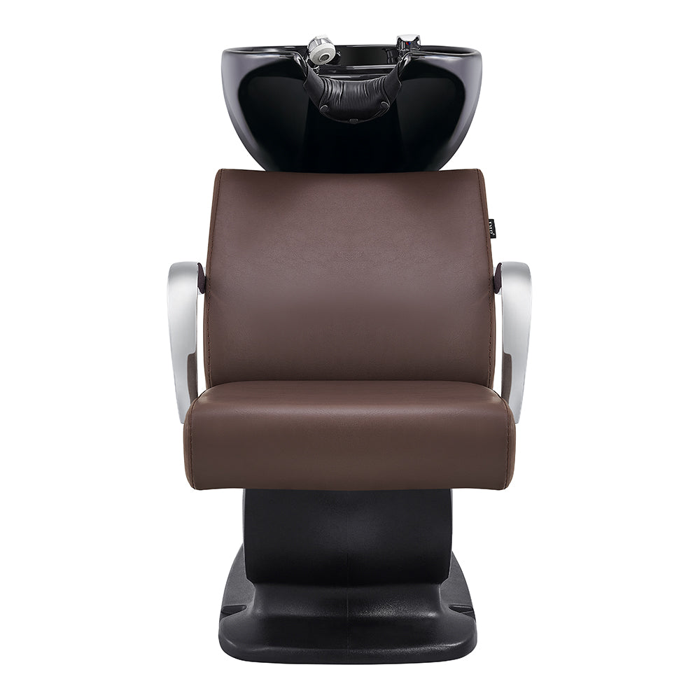 Beckman brown salon shampoo chair