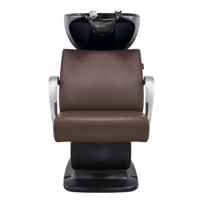 Beckman brown salon shampoo chair