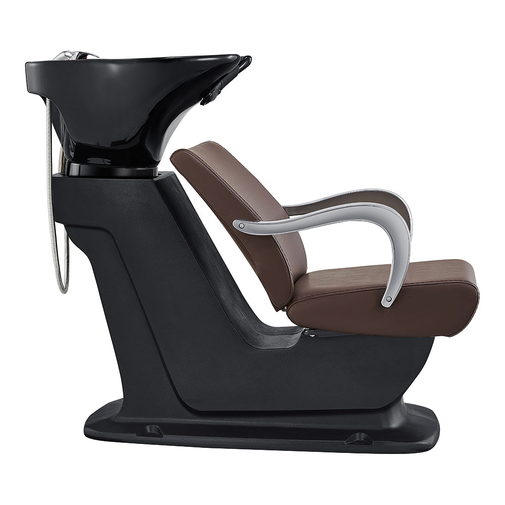 Beckman brown salon shampoo chair