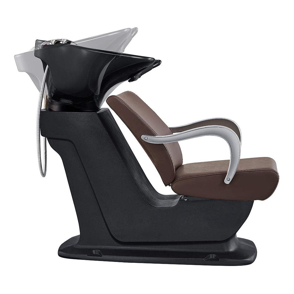 Beckman brown salon shampoo chair