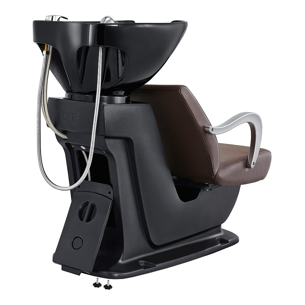 Beckman brown salon shampoo chair