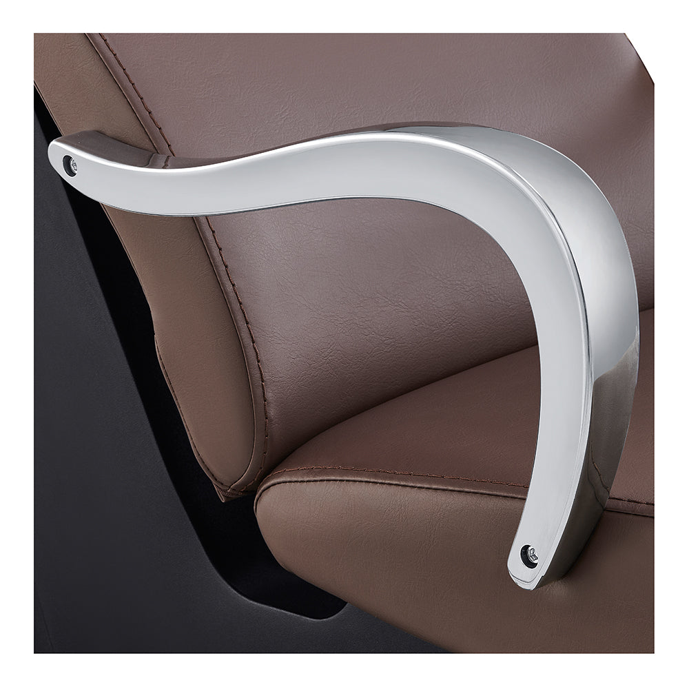 Beckman brown salon shampoo chair