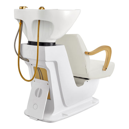 Beckman Gold White Shampoo Backwash Unit