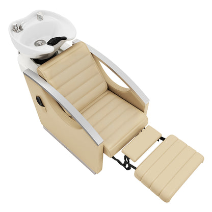 Bella Beige Spa shampoo chair for hair care