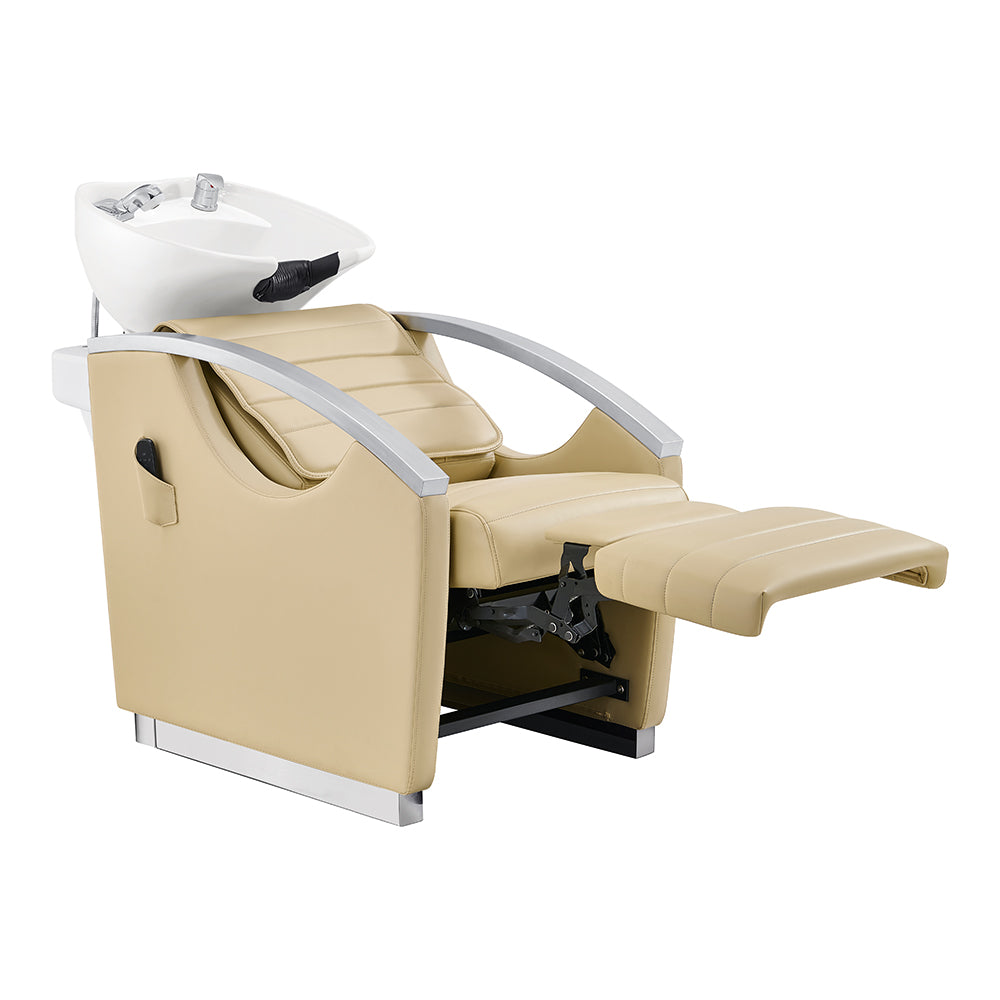 Bella Beige Spa shampoo chair for hair care