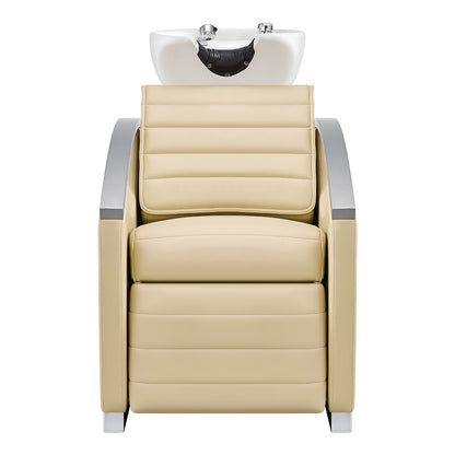 Bella Beige Spa shampoo chair for hair care