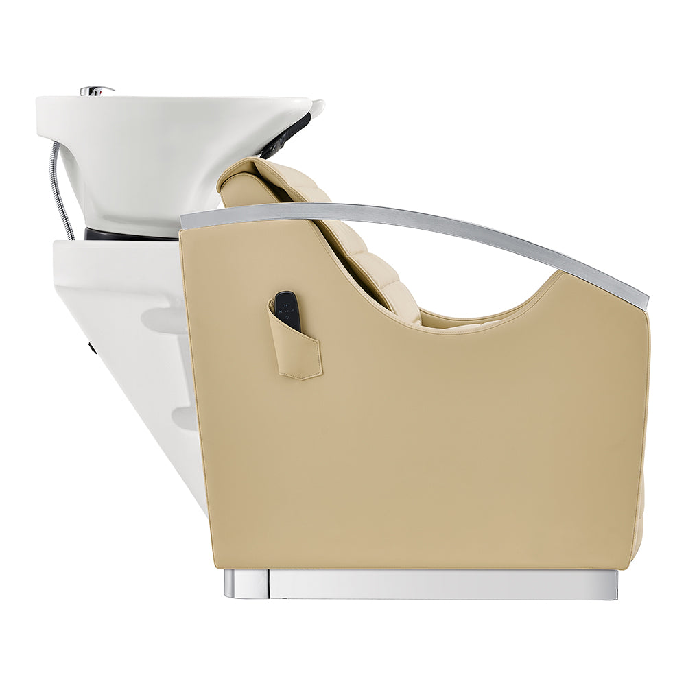 Bella Beige Spa shampoo chair for hair care