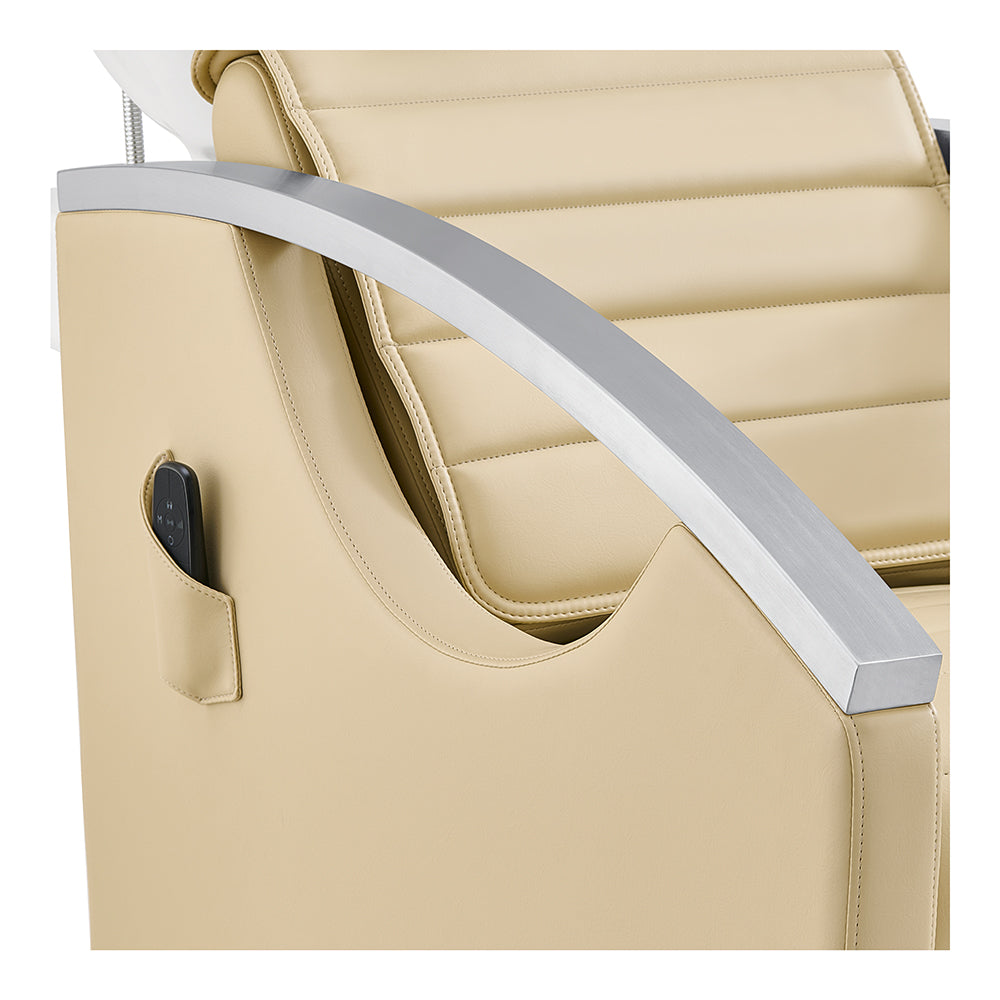 Bella Beige Spa shampoo chair for hair care