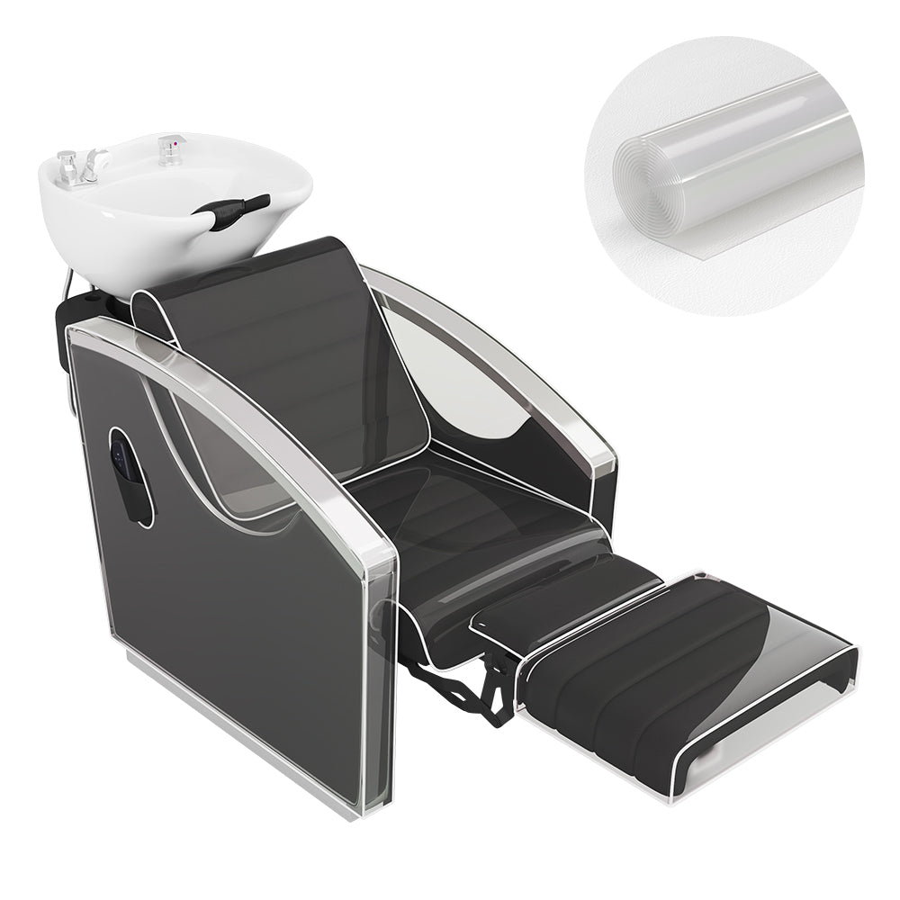 Bella V Recline Massage Salon Shampoo Station