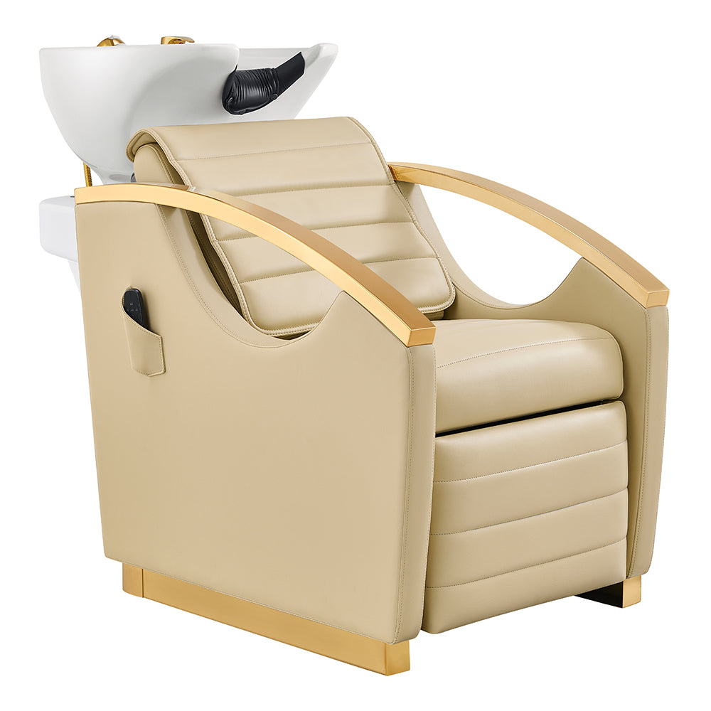 Bella Gold Scalp Therapy Salon Backwash Chair
