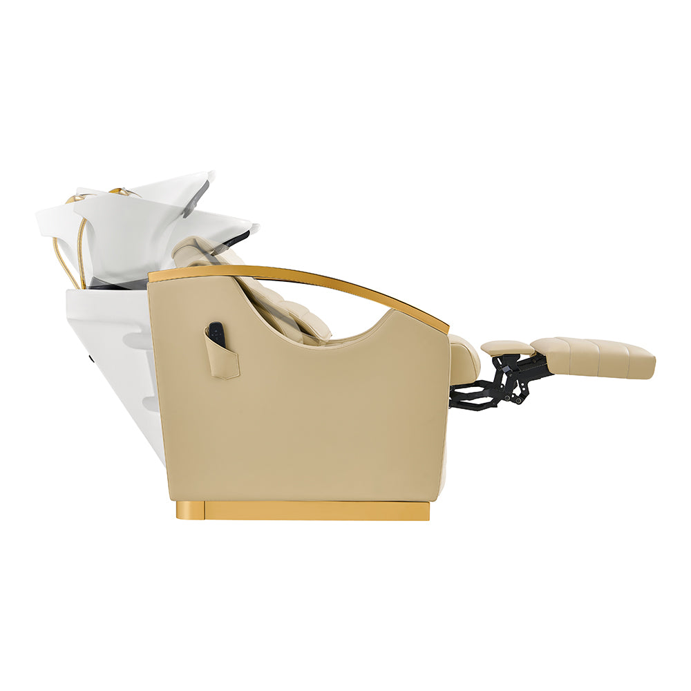 Bella Gold Scalp Therapy Salon Backwash Chair