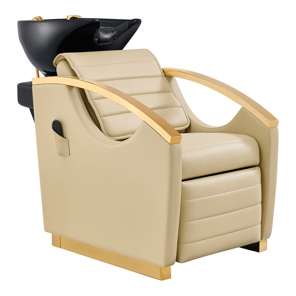 Bella Gold Scalp Therapy Salon Backwash Chair