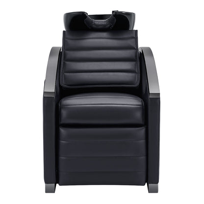Bella V Titanium Electric Massage Reclining Backwash Shampoo Chair