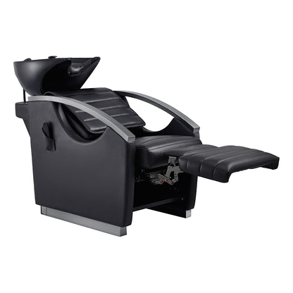 Bella V Titanium Electric Massage Reclining Backwash Shampoo Chair