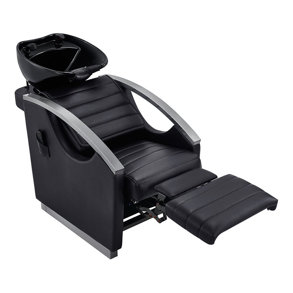 Bella V Titanium Electric Massage Reclining Backwash Shampoo Chair